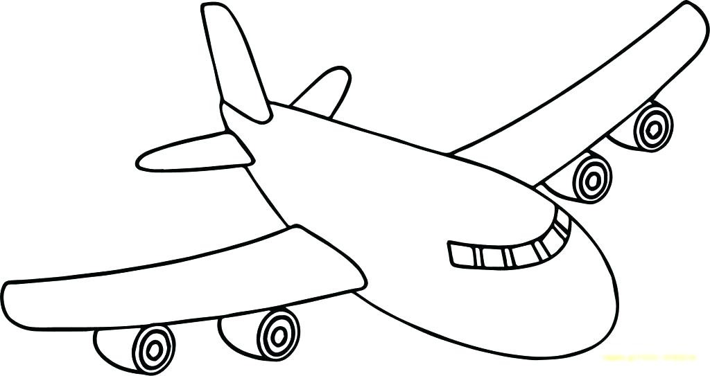 Dibujos para colorear e imprimir Airplane