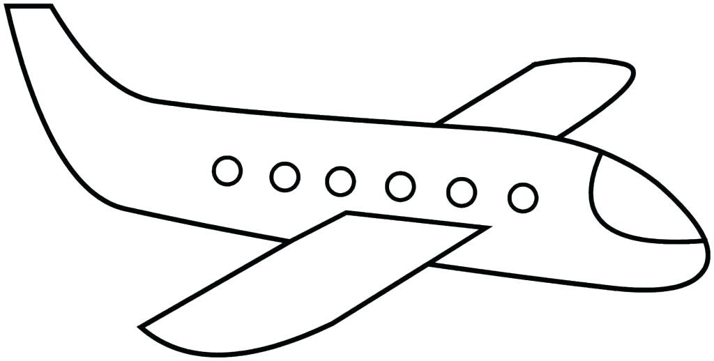 Dibujos para colorear e imprimir Airplane