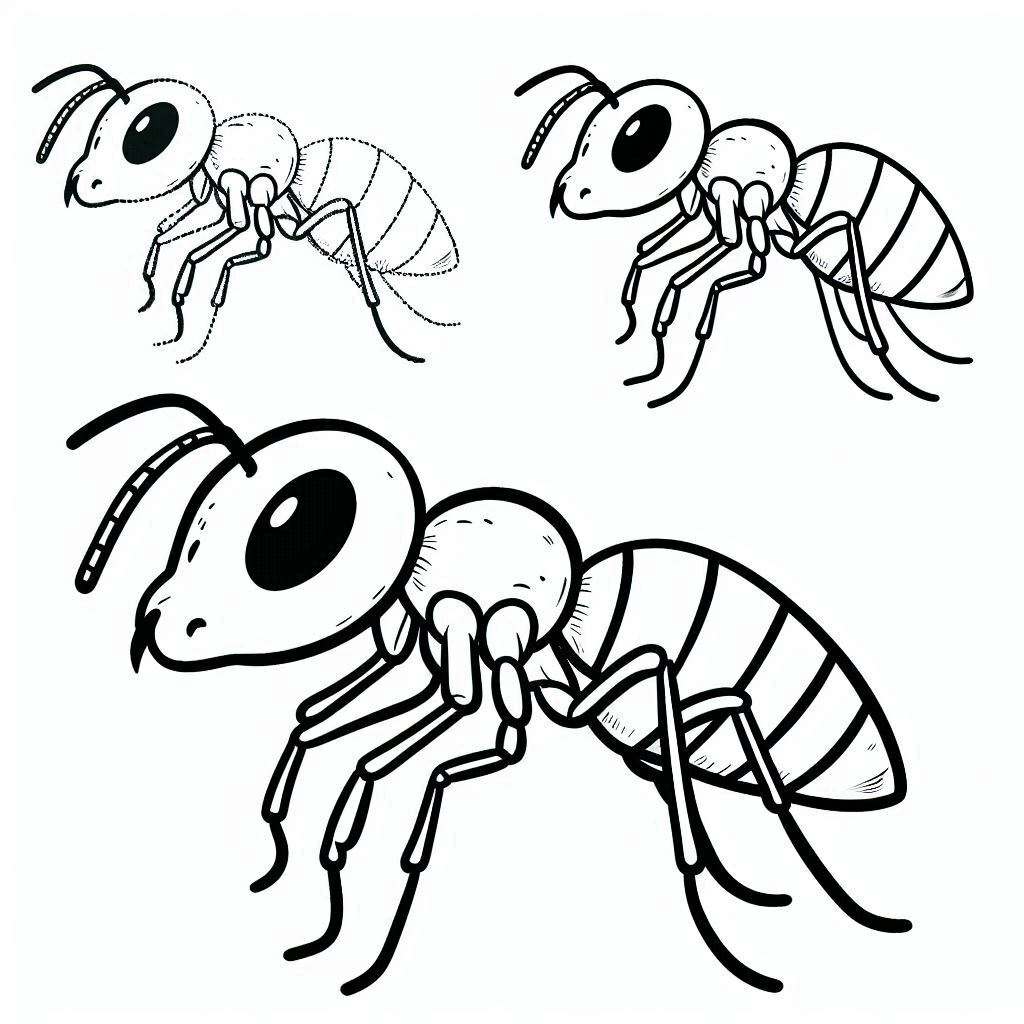 Dibujos para colorear e imprimir Ant