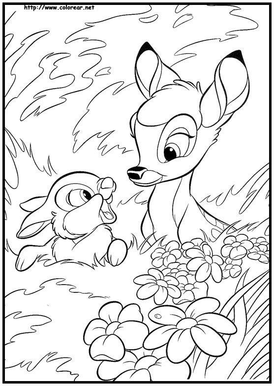 Bambi coloring page 68