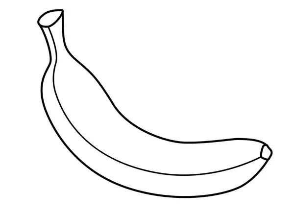 Dibujos para colorear e imprimir Banana