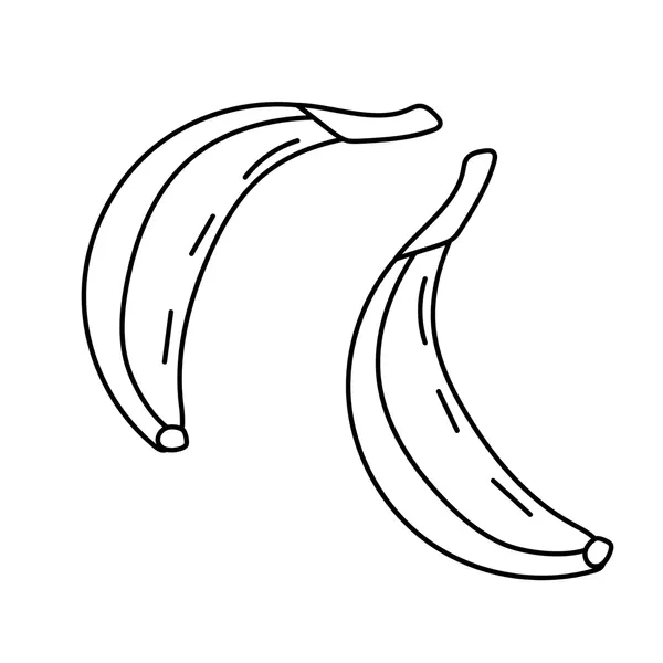 Dibujos para colorear e imprimir Banana