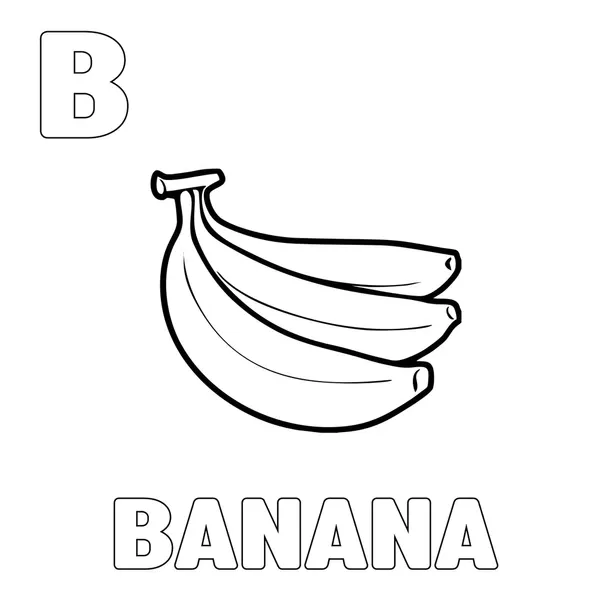 Dibujos para colorear e imprimir Banana