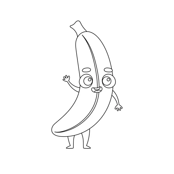 Dibujos para colorear e imprimir Banana