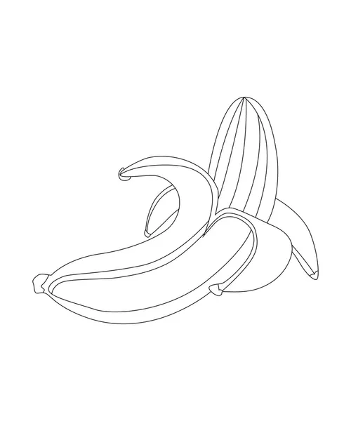 Dibujos para colorear e imprimir Banana