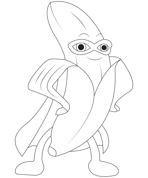 Dibujos para colorear e imprimir Banana