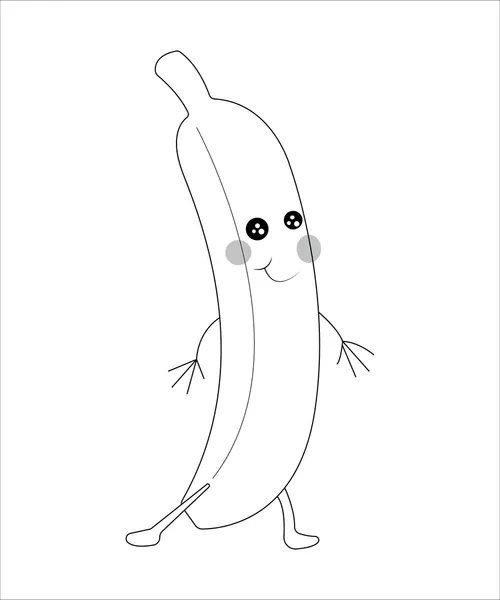 Dibujos para colorear e imprimir Banana