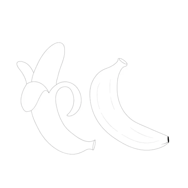 Dibujos para colorear e imprimir Banana