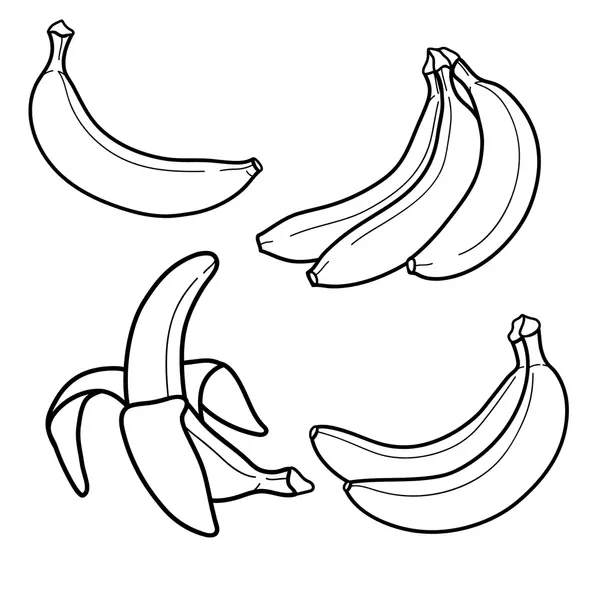 Dibujos para colorear e imprimir Banana