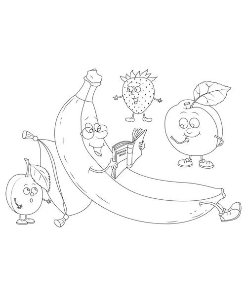 Dibujos para colorear e imprimir Banana