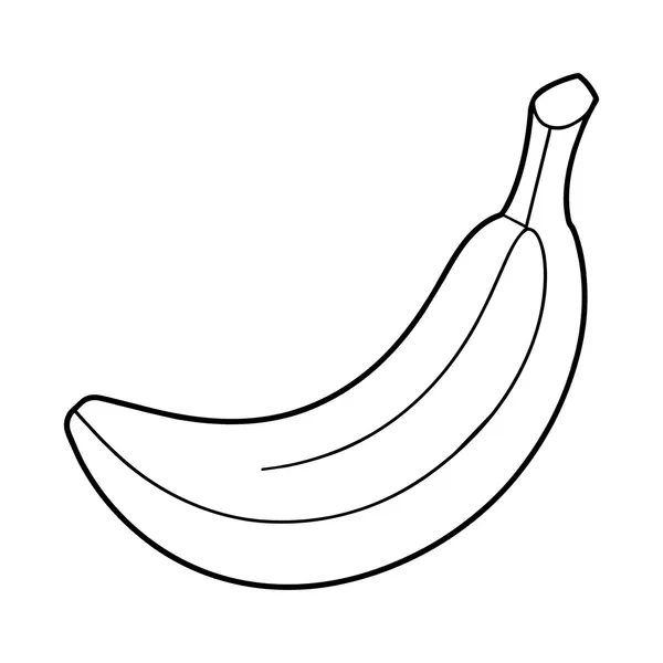 Dibujos para colorear e imprimir Banana