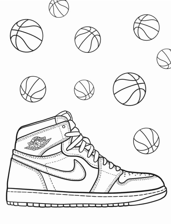 Dibujos para colorear e imprimir Basketball