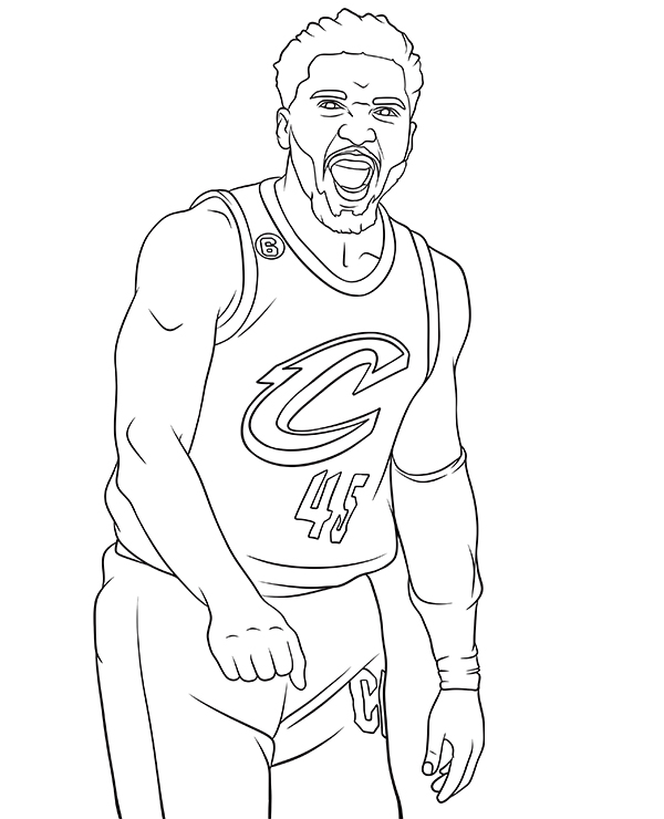 Dibujos para colorear e imprimir Basketball