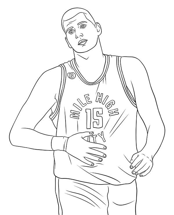 Dibujos para colorear e imprimir Basketball