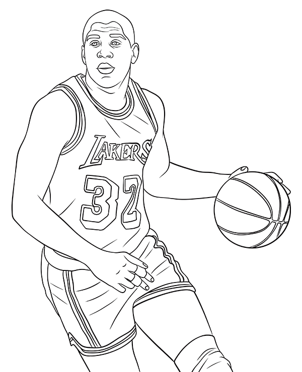 Dibujos para colorear e imprimir Basketball