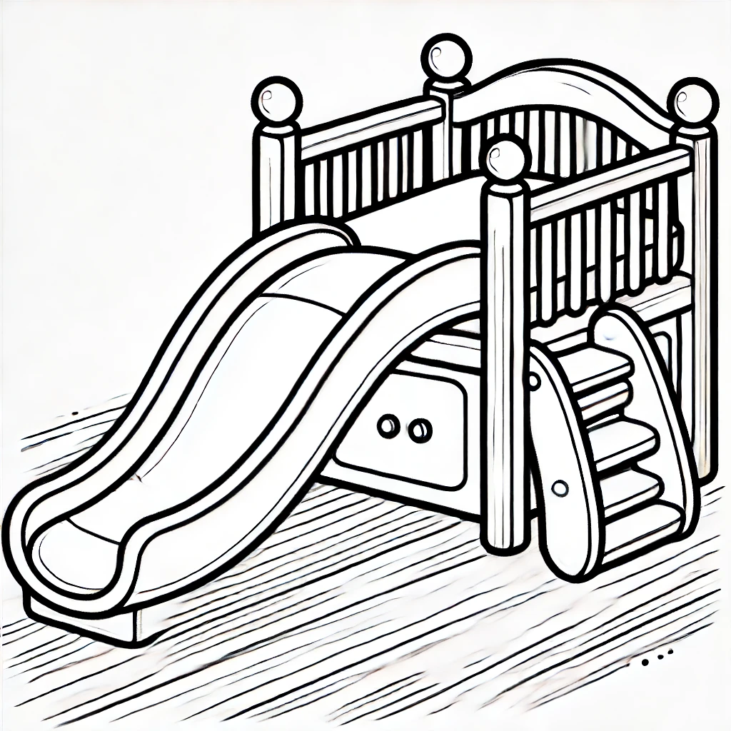 Bed coloring pages 9