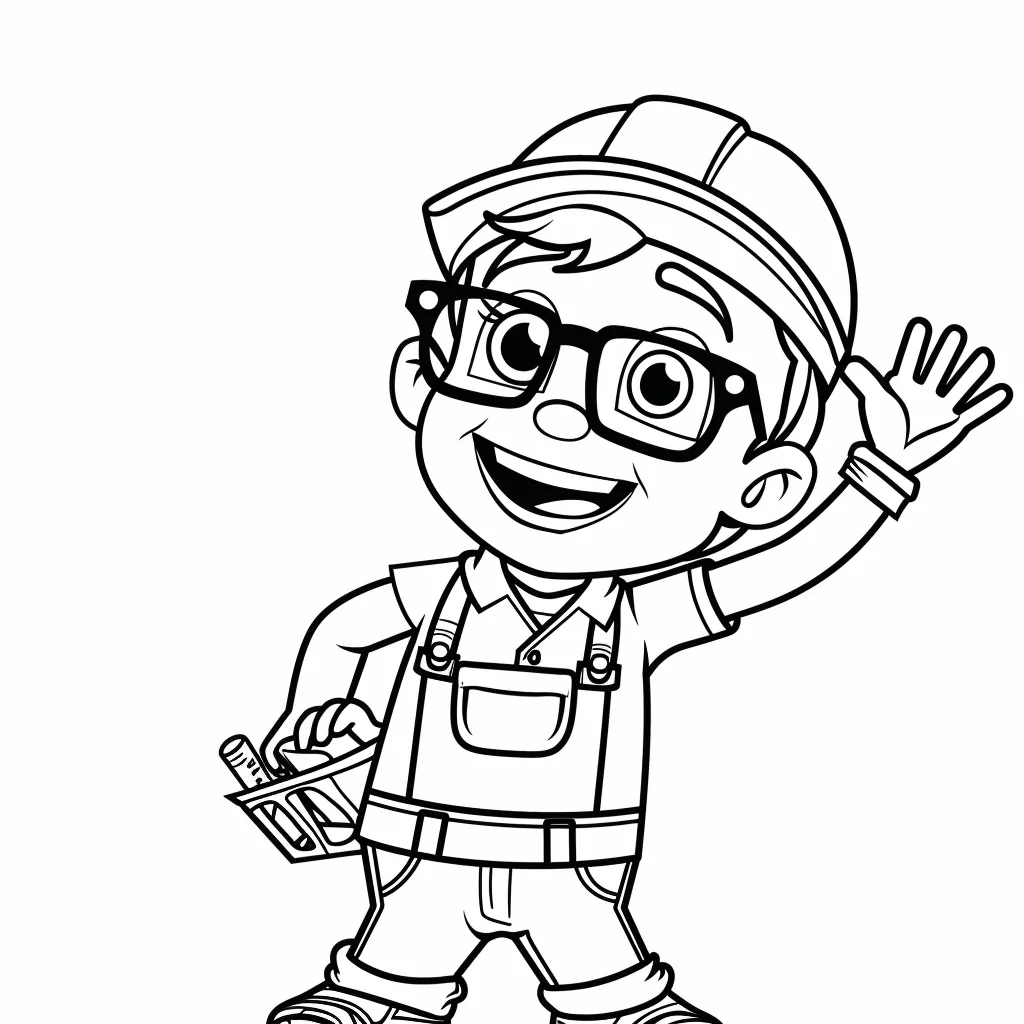 Dibujos para colorear e imprimir Blippi