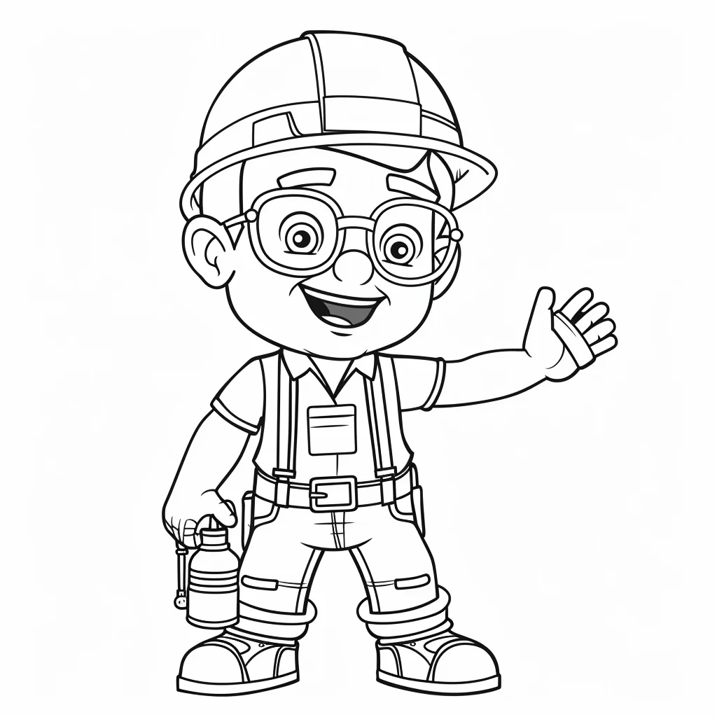 Dibujos para colorear e imprimir Blippi