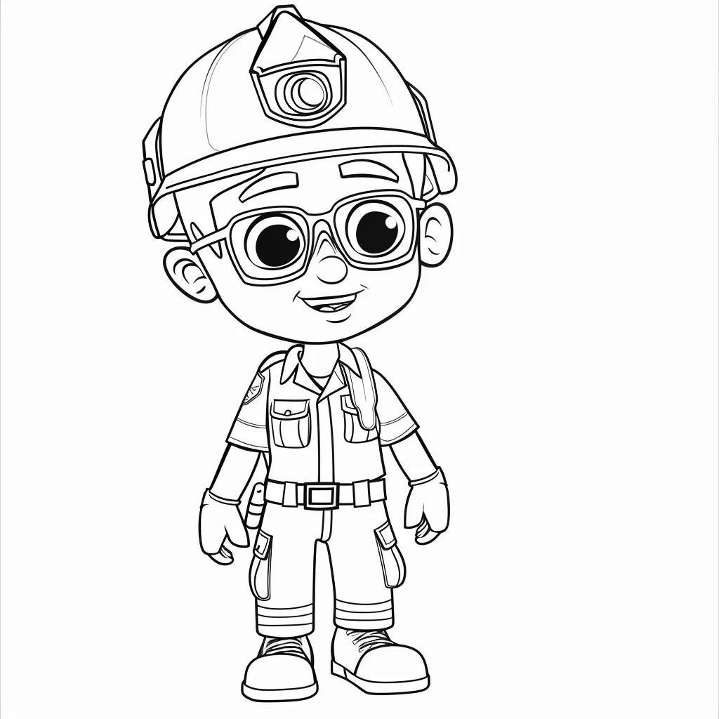 Dibujos para colorear e imprimir Blippi