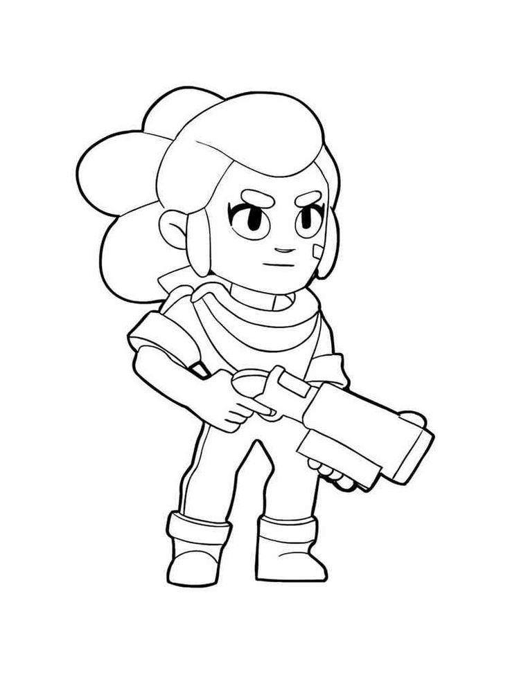 Dibujos para colorear e imprimir Brawl Stars