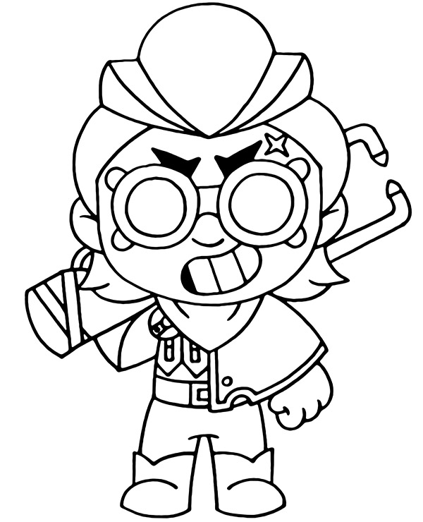 Dibujos para colorear e imprimir Brawl Stars