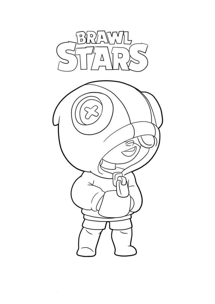 Dibujos para colorear e imprimir Brawl Stars