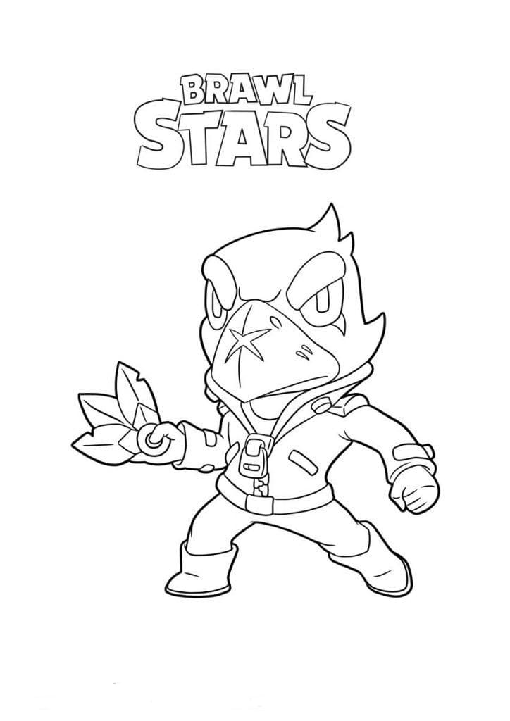 Dibujos para colorear e imprimir Brawl Stars