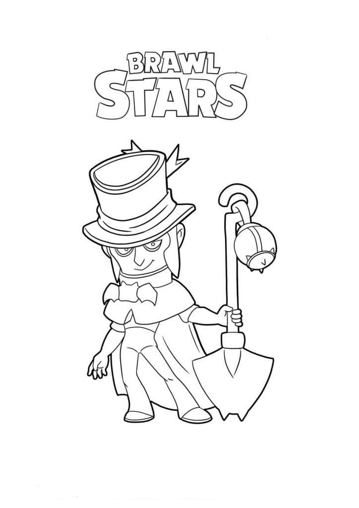 Dibujos para colorear e imprimir Brawl Stars