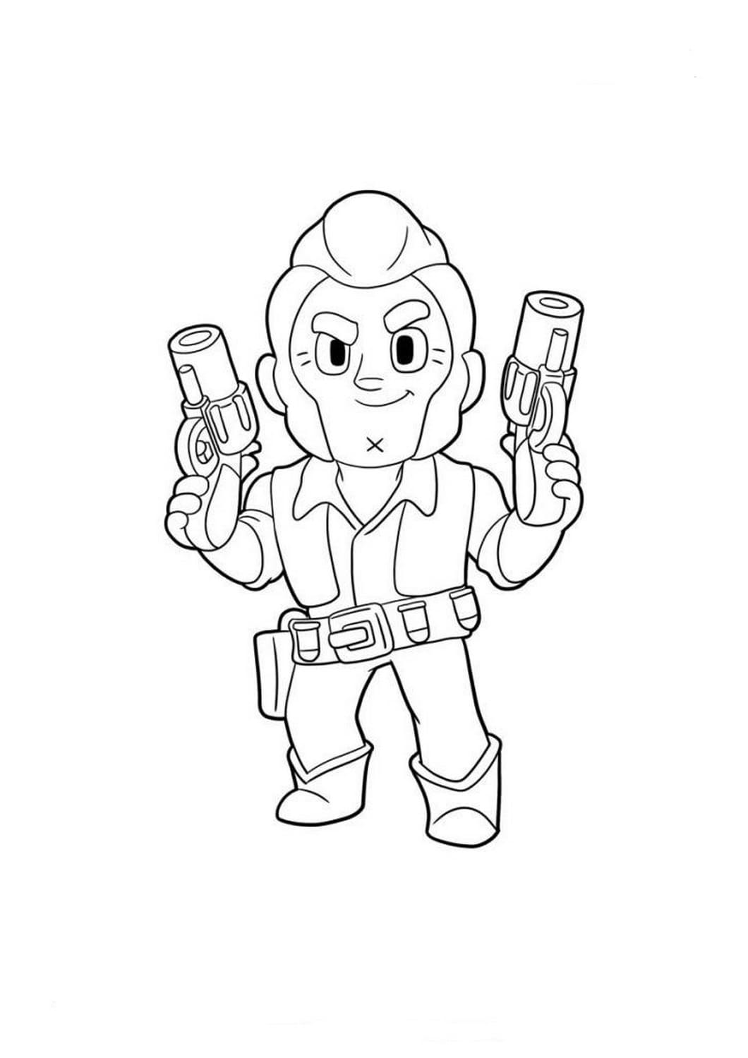 Dibujos para colorear e imprimir Brawl Stars