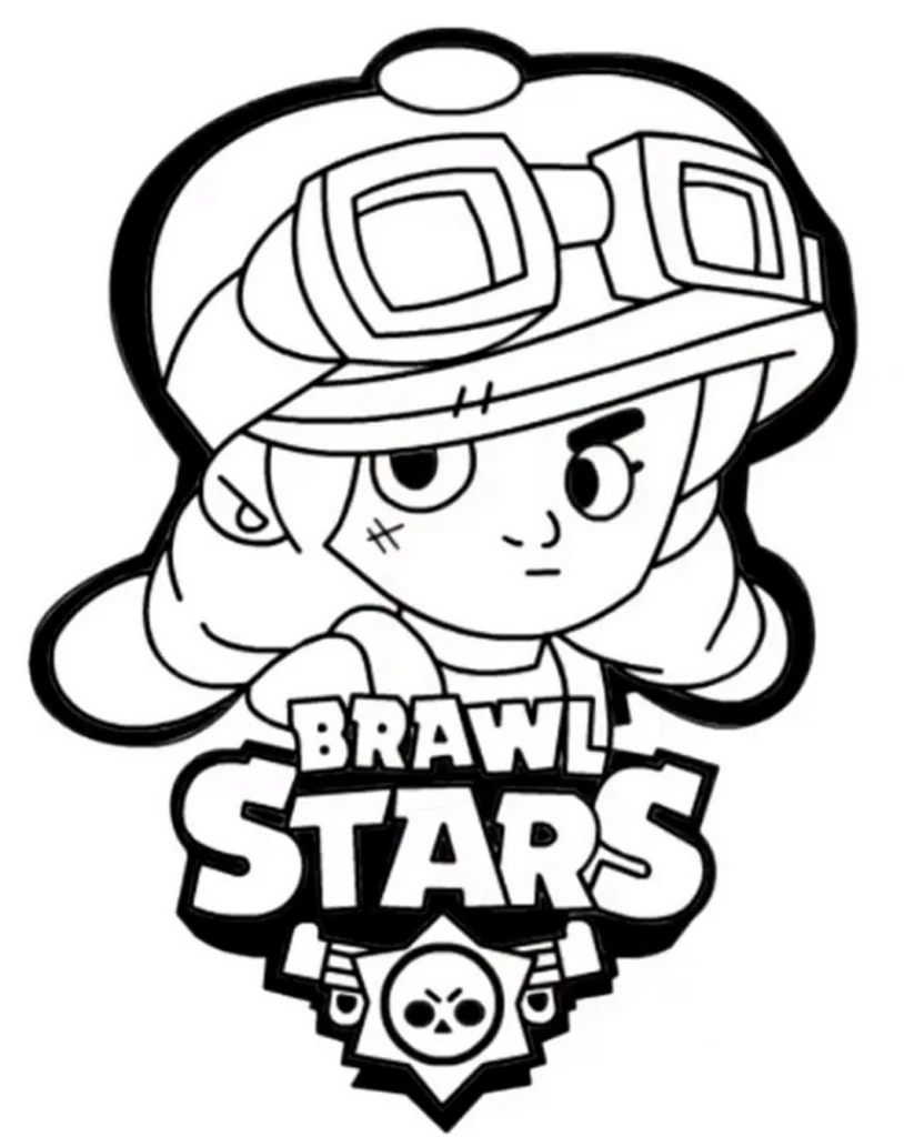 Brawl Stars coloring pages 33