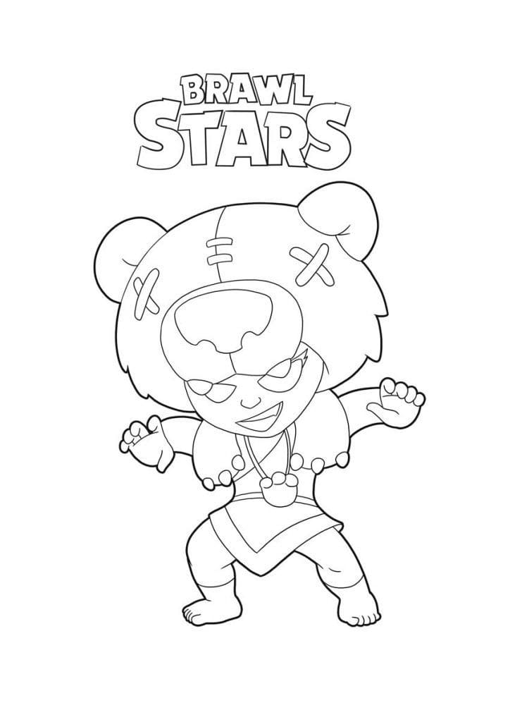 Dibujos para colorear e imprimir Brawl Stars