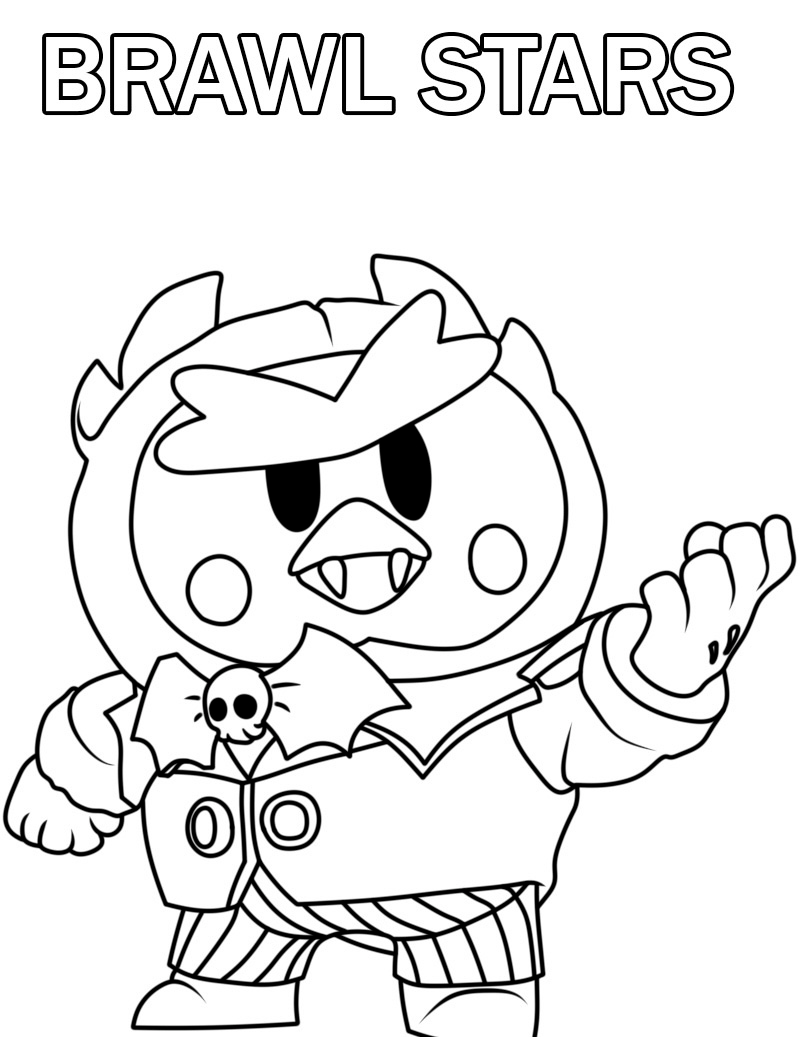 Dibujos para colorear e imprimir Brawl Stars