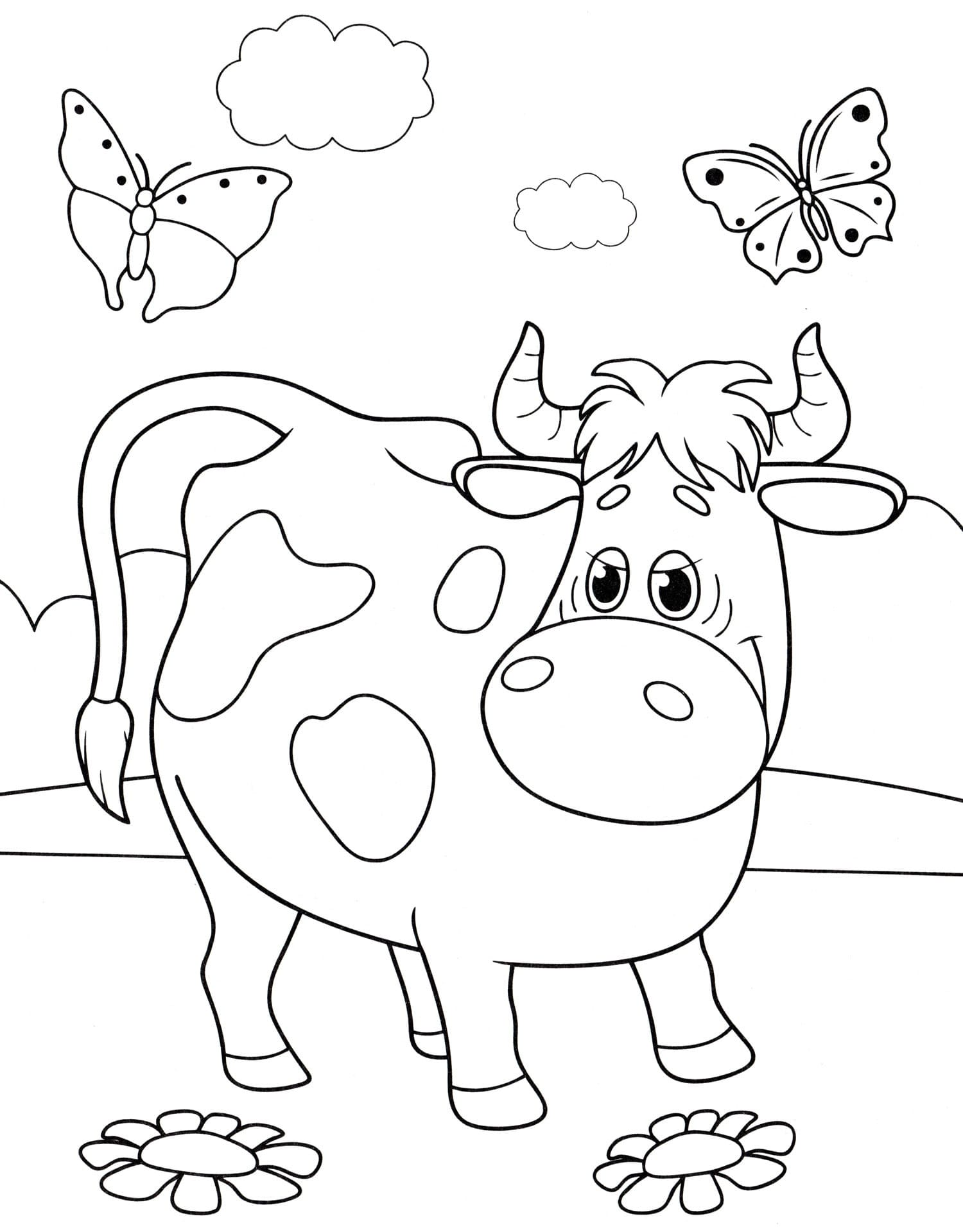 Dibujos para colorear e imprimir Bull