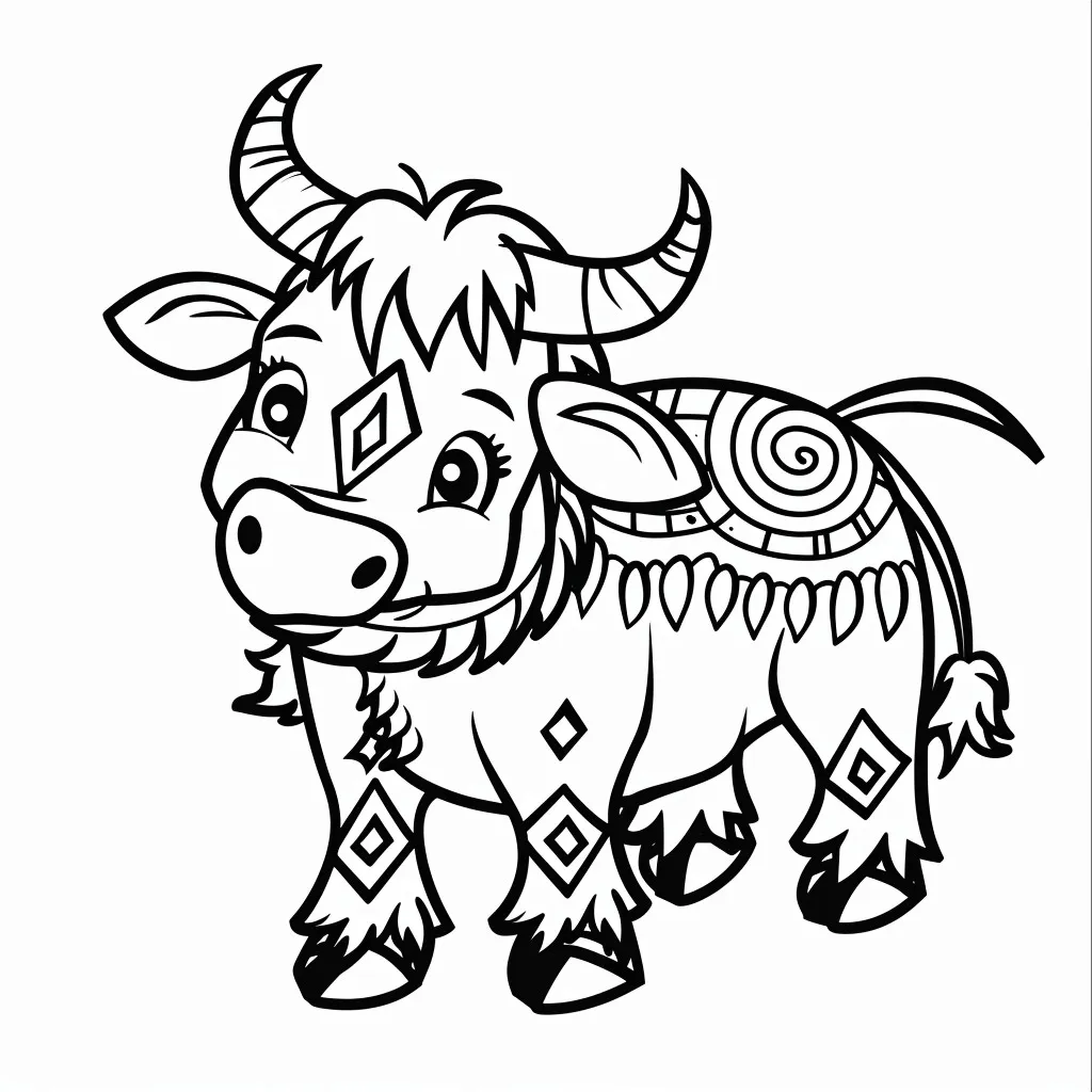 Dibujos para colorear e imprimir Bull