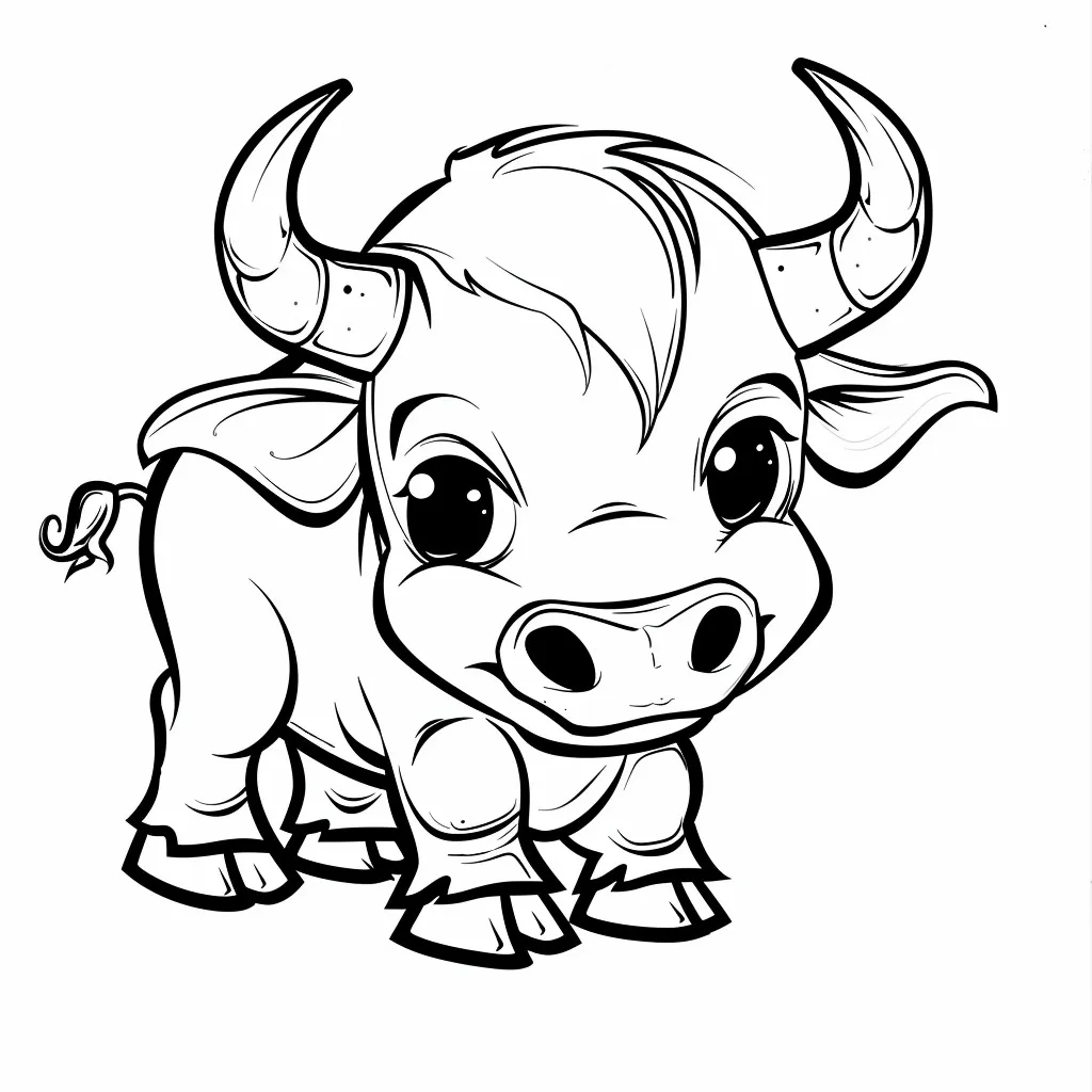 Dibujos para colorear e imprimir Bull