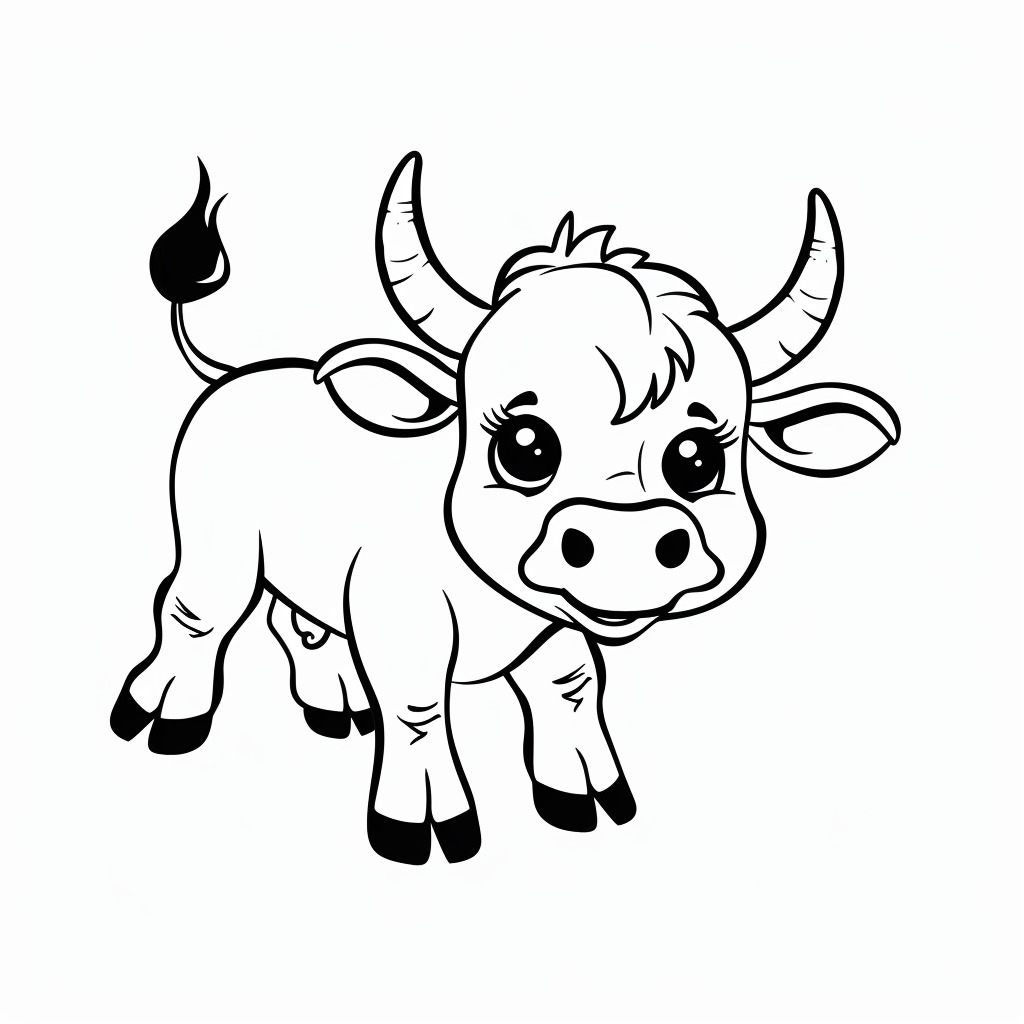 Dibujos para colorear e imprimir Bull