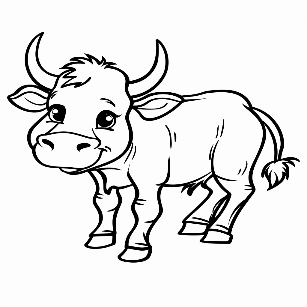 Dibujos para colorear e imprimir Bull