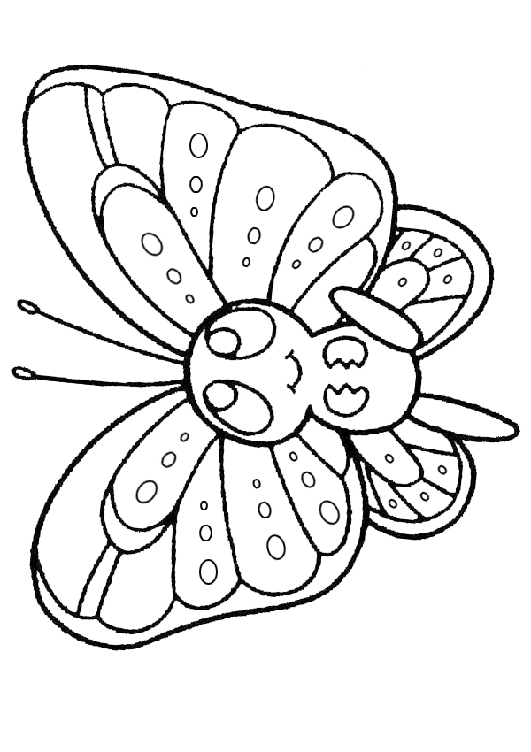 Dibujos para colorear e imprimir Butterflies