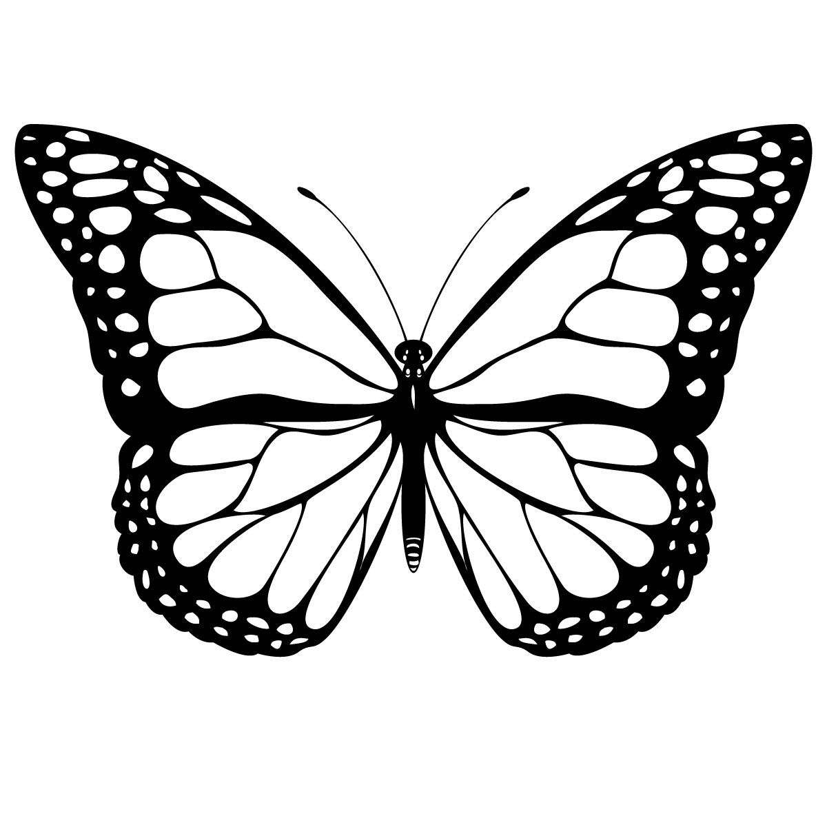 Dibujos para colorear e imprimir Butterflies