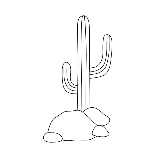 Dibujos para colorear e imprimir Cactus