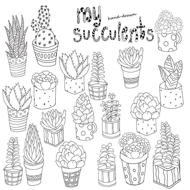 Dibujos para colorear e imprimir Cactus