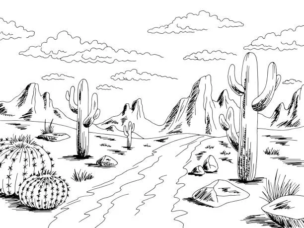 Dibujos para colorear e imprimir Cactus