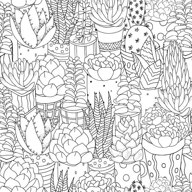 Dibujos para colorear e imprimir Cactus