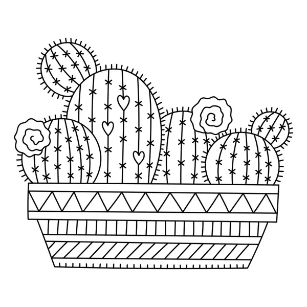 Dibujos para colorear e imprimir Cactus