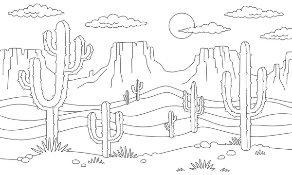 Dibujos para colorear e imprimir Cactus