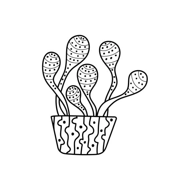 Dibujos para colorear e imprimir Cactus