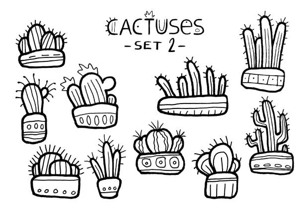 Dibujos para colorear e imprimir Cactus