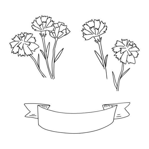 Dibujos para colorear e imprimir Carnation