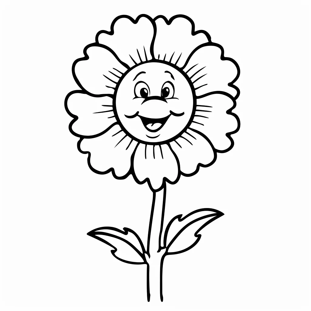 Dibujos para colorear e imprimir Carnation