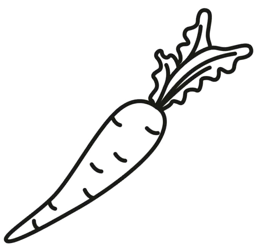 Dibujos para colorear e imprimir Carrot